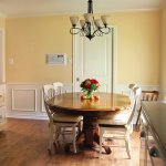 Elegant, simple dining room